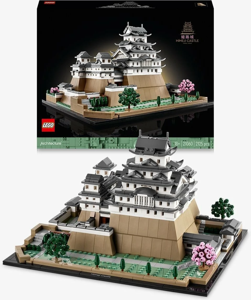 Model Himeji Castle, LEGO 21060, 2125 kosov, večbarven