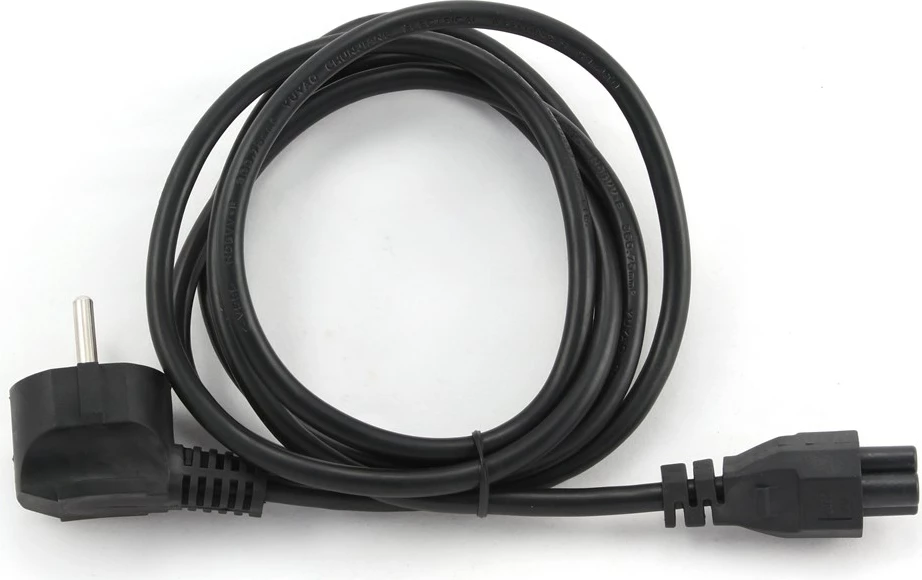 Napajalni kabel Gembird PC-186-ML12-1M, CEE7/7 C5, črn