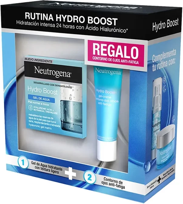 Set vlažilnih krem za obraz in oči Neutrogena Hydro Boost, 50 ml, 2 kosa, uniseks