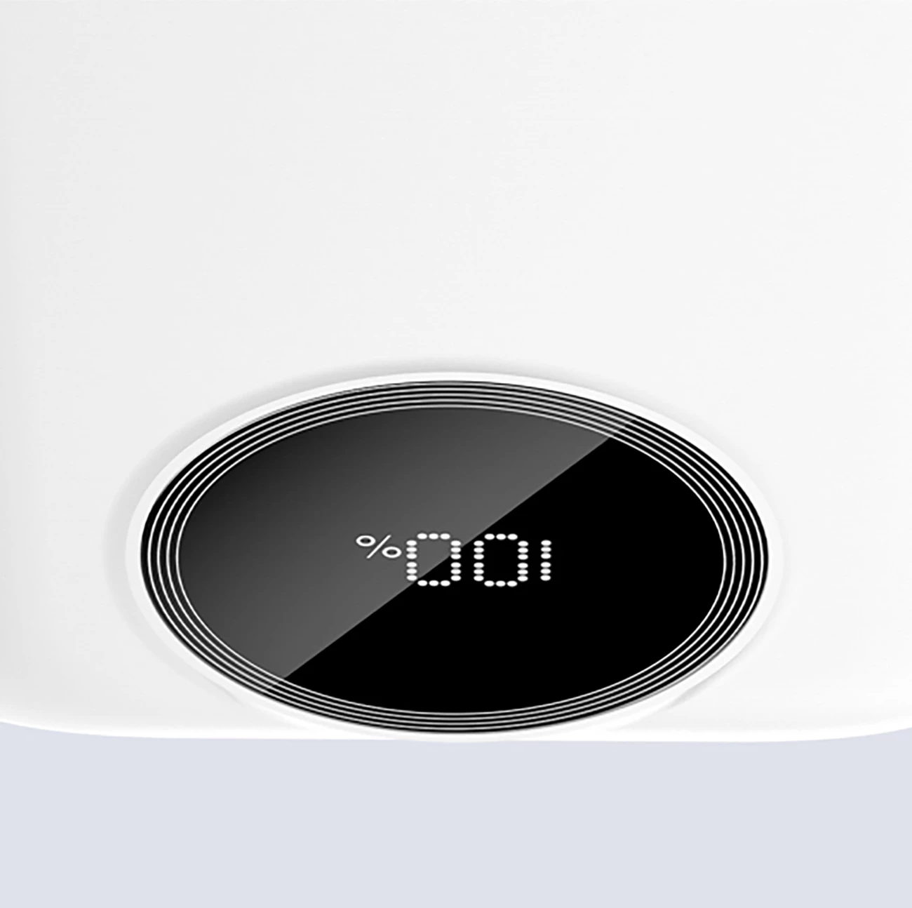 Prenosna baterija 10000 mAh z vgrajenim kablom Dudao K13Pro, bela