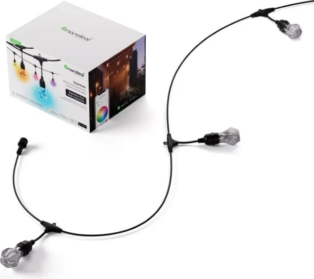 Zunanja dekorativna luč Nanoleaf Essentials Matter, večbarvna, 15 m
