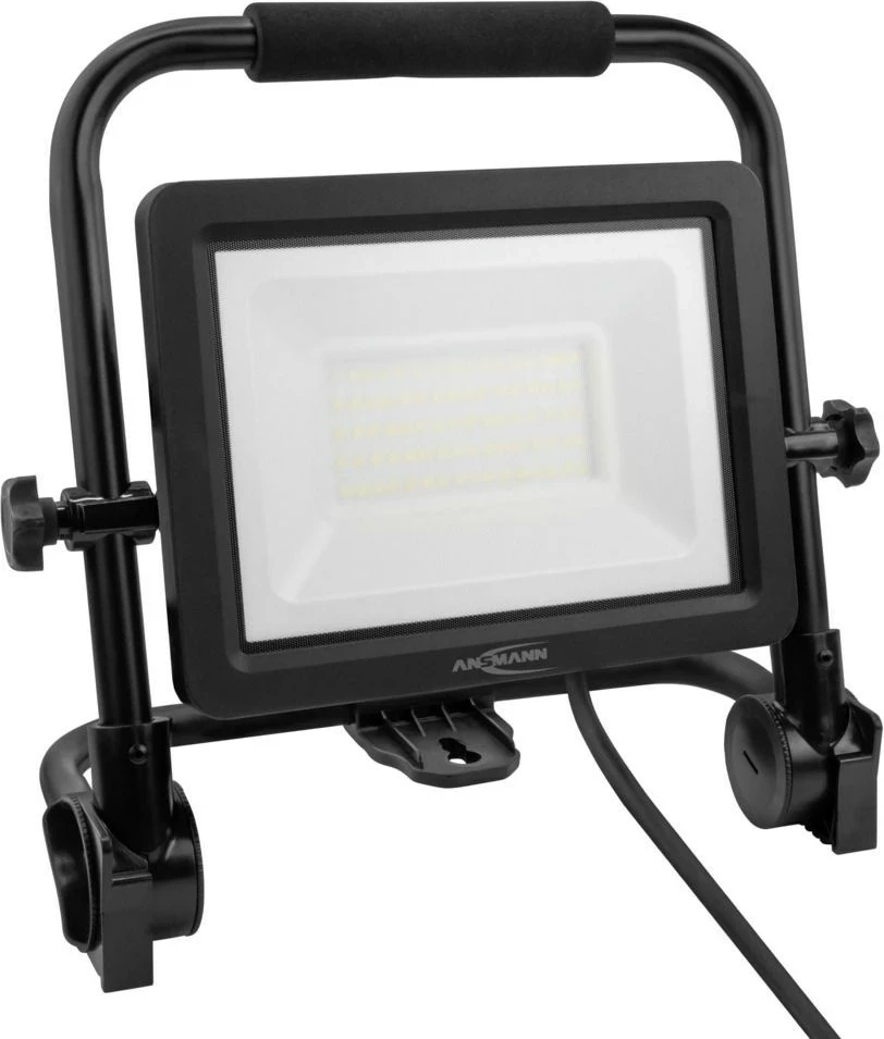 LED reflektor 50 W, aluminij, črn Ansmann FL50W-AC