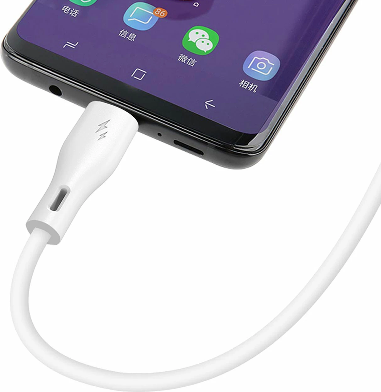 Kabel USB-A na USB-C, Dudao L2T, 1 m, 5A QC 3.0, USB 2.0 480 Mbps, bel