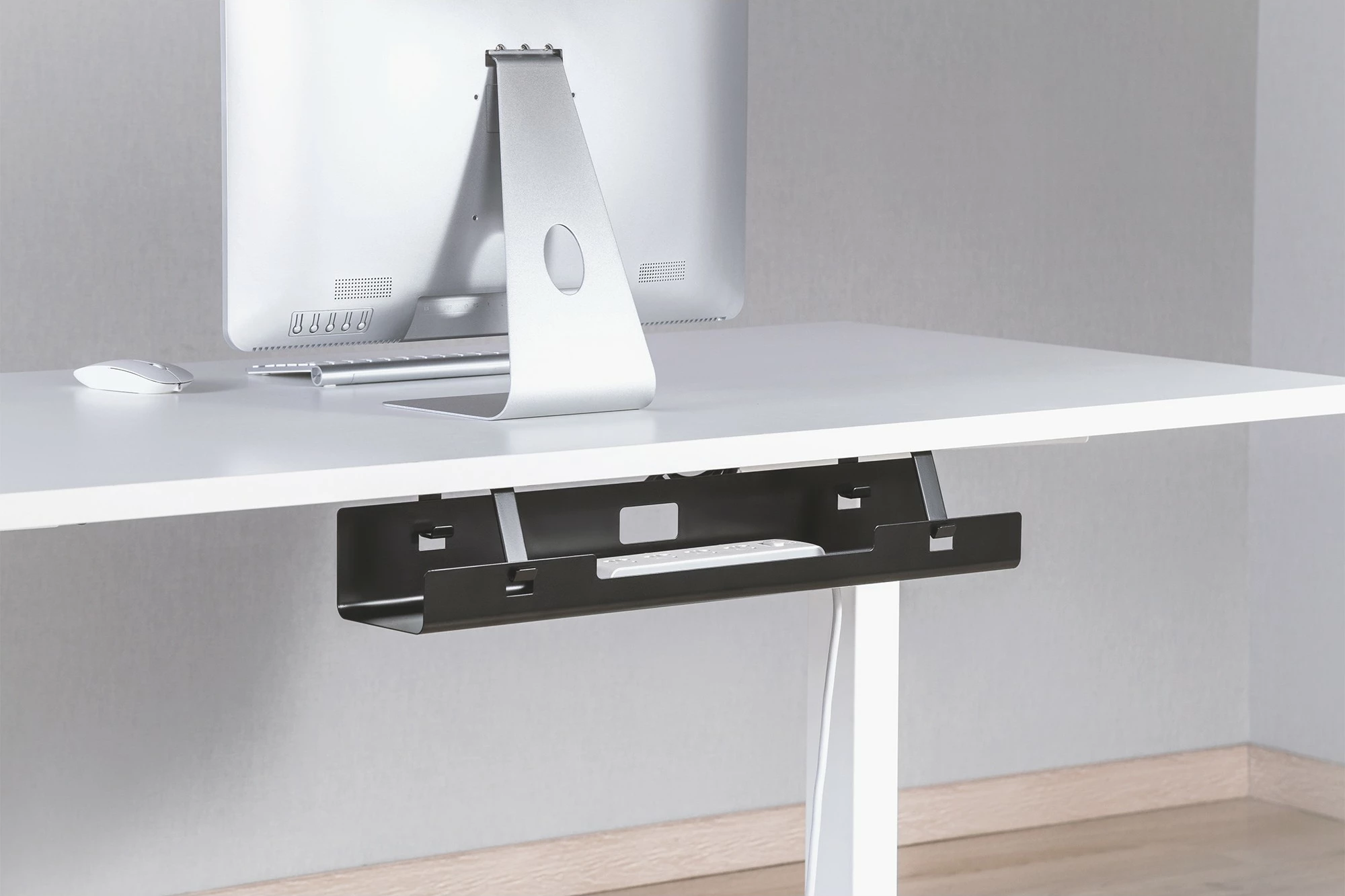 Kabelski kanal pod mizo, črn - Digitus