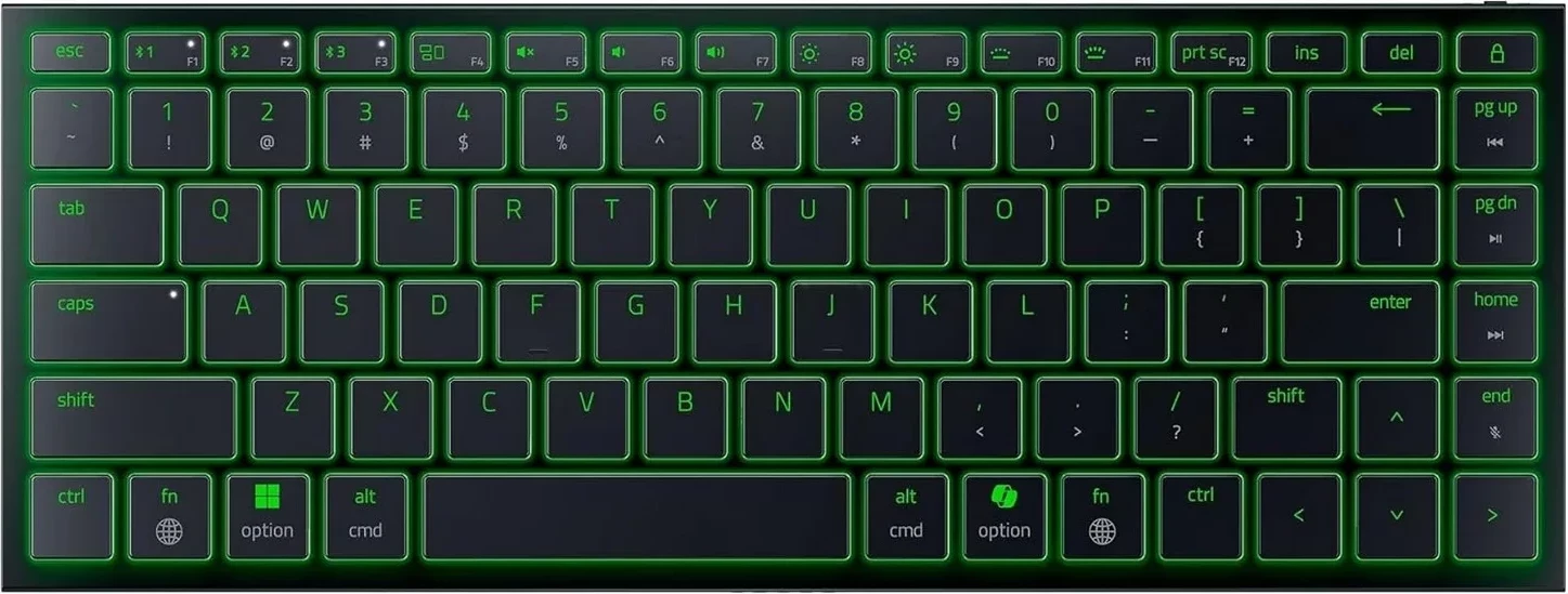 Kompaktna 75% tipkovnica Razer Joro US, RGB, z ali brez kabla, črna