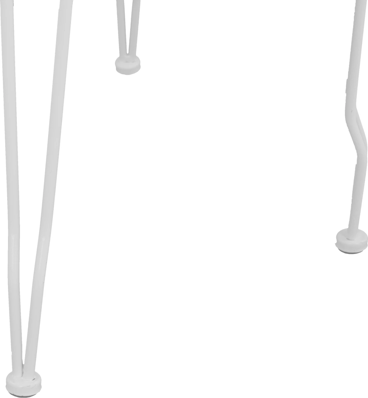 Kovinski stol Amore bel 42x48x90 cm FH5007.12