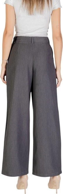 Ženske hlače Only, sive