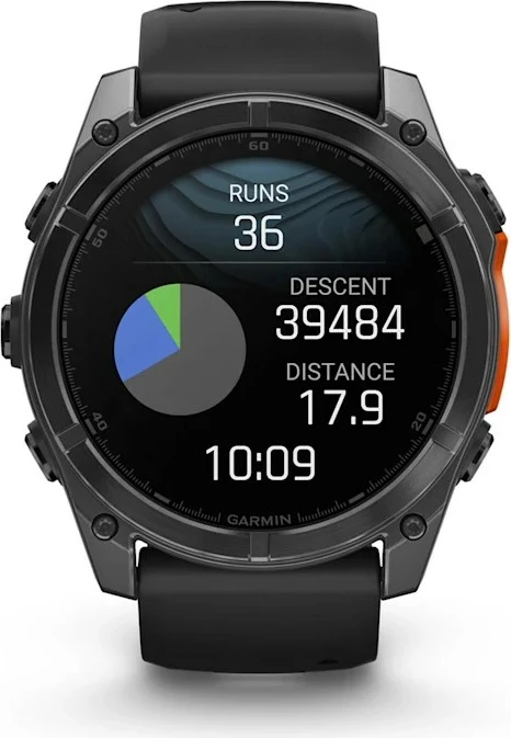 Pametna ura Garmin Fenix 8, 32GB, AMOLED, GPS, črna