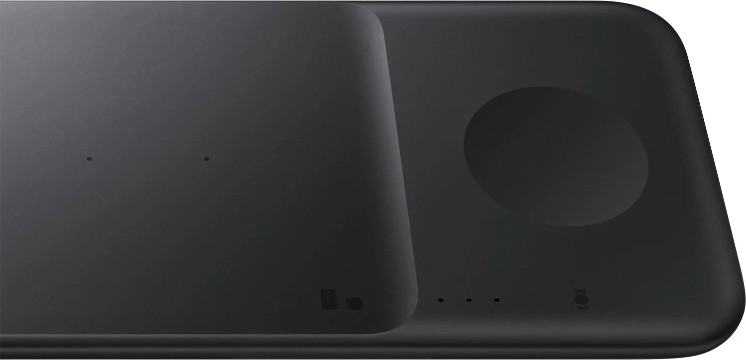 Brezžični polnilec za tri naprave Samsung Trio, črn