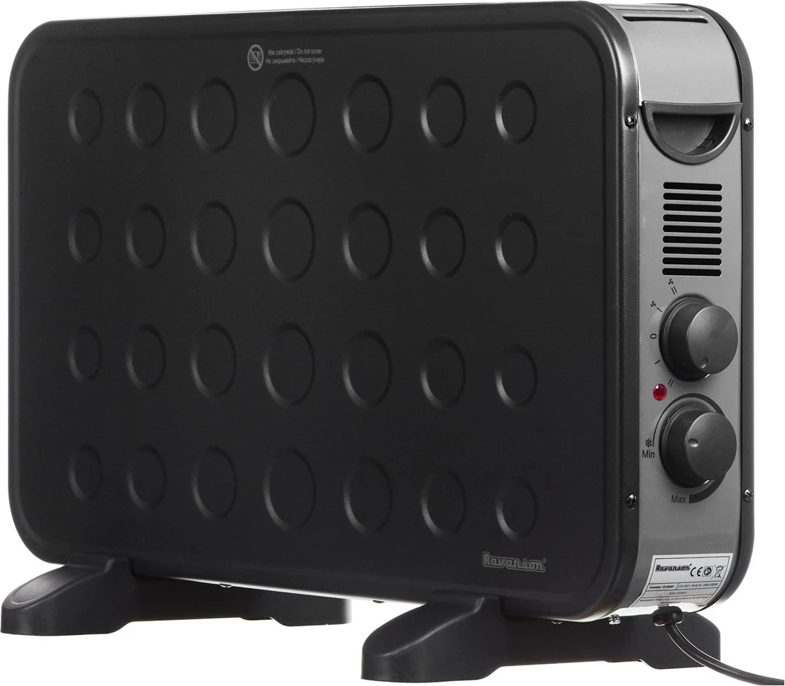 Električni grelnik prostora Ravanson CH-9000BT, 2000 W, črn