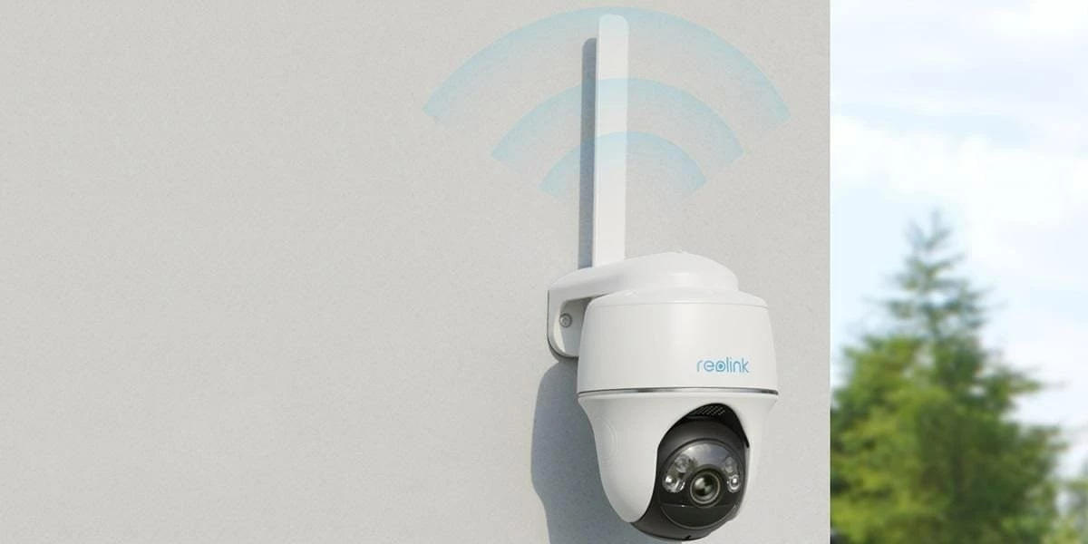 IP varnostna kamera z sončno ploščo, 5 MP, bela Reolink G430