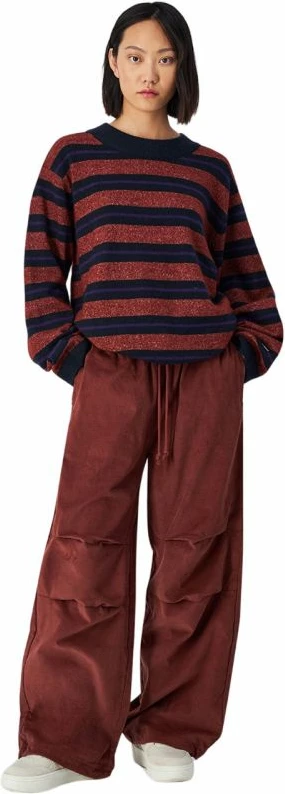 Proste hlače Champion, rjave