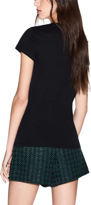 Majica Armani Exchange, ženska, črna