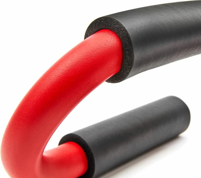 Ročke za sklece Reebok, črno-rdeče