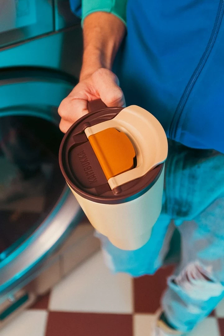 Termos Kambukka Rio Tumbler 950 ml, Almond Dream, bronast