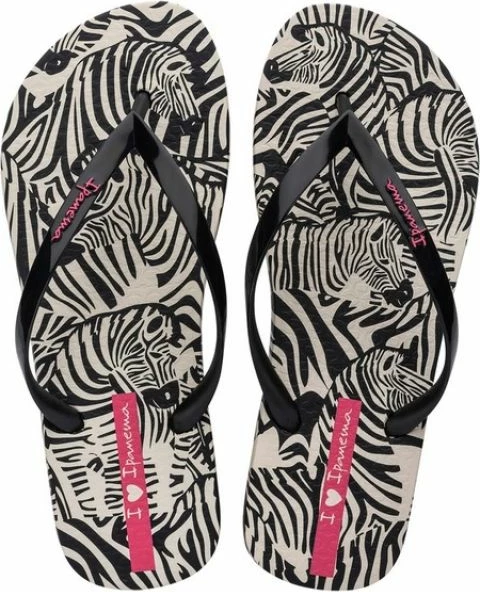Flip-flop za ženske Ipanema, bele in črne