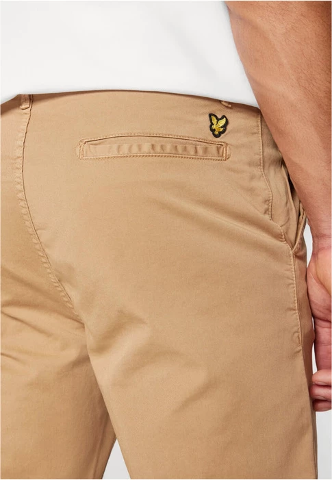 Hlače za moške Lyle & Scott, bež