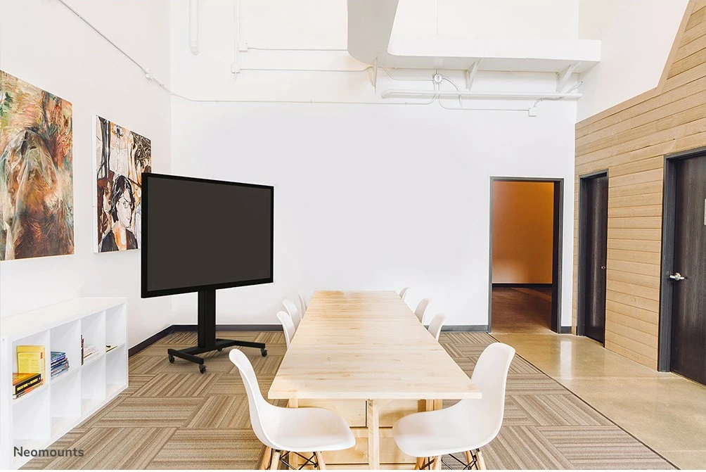 Mobilna stojalo za TV, Neomounts PLASMA-M2500BLACK, avtomatsko, za zaslone 42–100 inčev, 150 kg, črno Mobilna stojalo za TV, Neomounts PLASMA-M2500BLACK, avtomatsko, za zaslone 42–100 inčev, 150 kg, črno