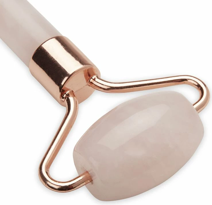 Masirni pripomoček za obraz iz rožnatega kvarca, Gaiam, unisex, roza