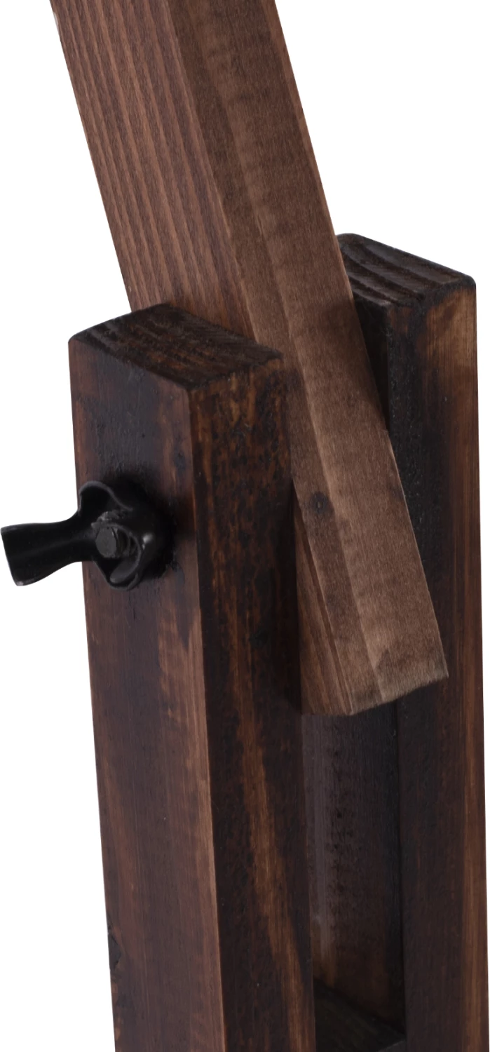 Samostoječa svetilka modularna oreh z sferično kapo vrv 40x30x160Y