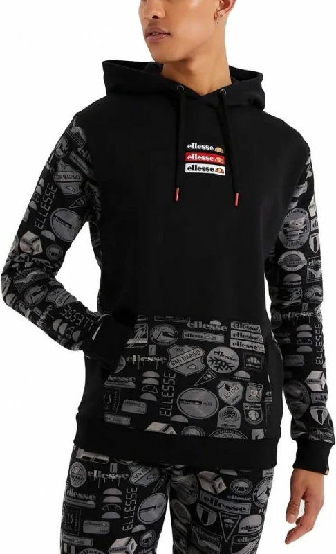 Kapucar z luknjo za moške Ellesse, črn