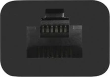 Razdelilec USB 2.0 480 Mbit/s, črn - Natec Dragonfly