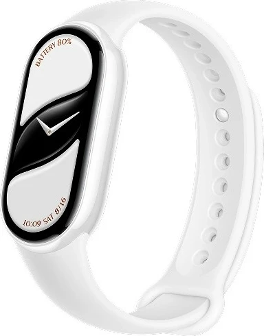 Pametna zapestnica Smart Band 10 Ceramic Edition Xiaomi, 1,72" AMOLED, bela