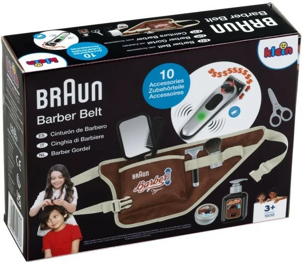 Igralni set brivca Klein Braun 5838, za otroke, rjava/bež