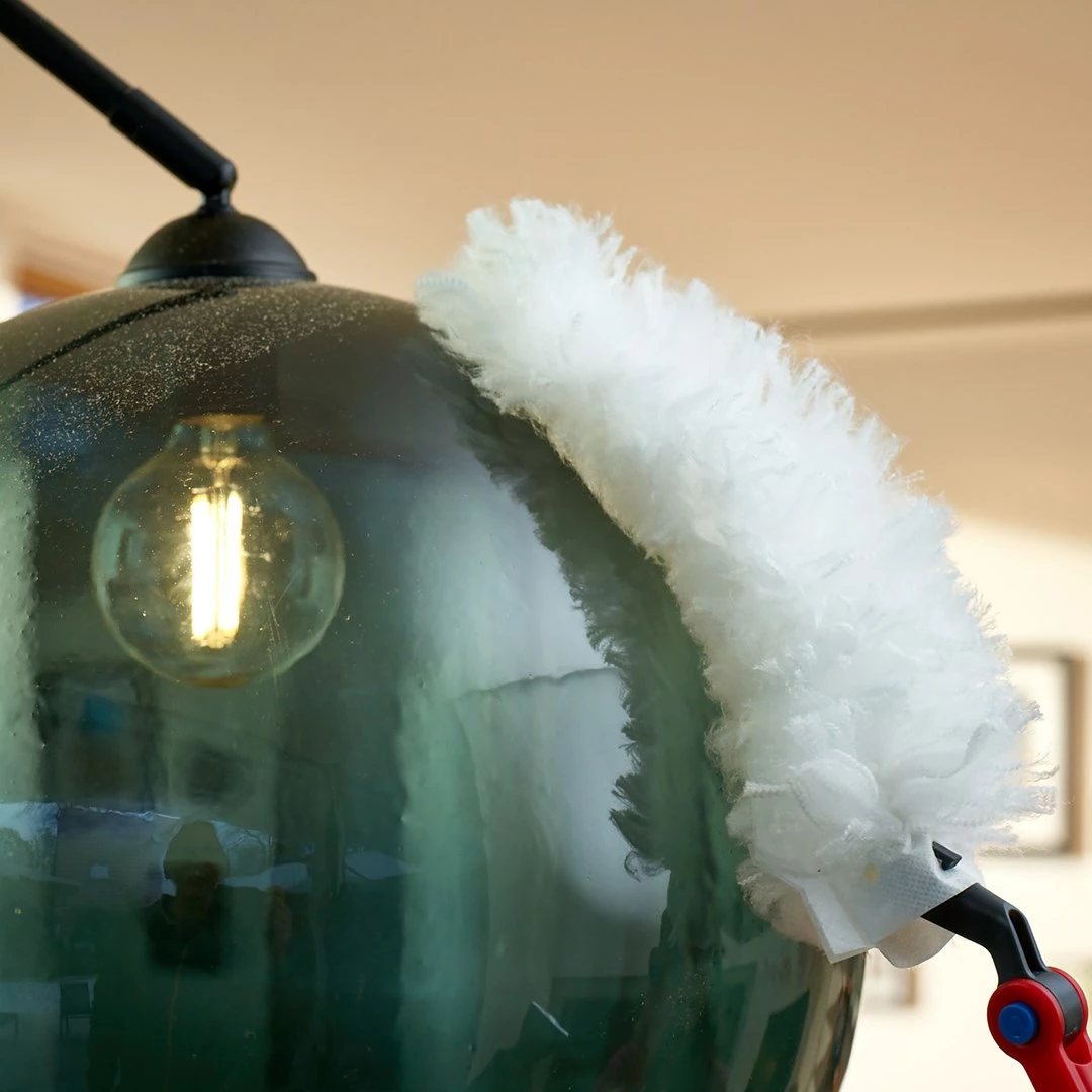 Nadomestni vložki za metlo Vileda Flex&Catch, 10 kos, beli