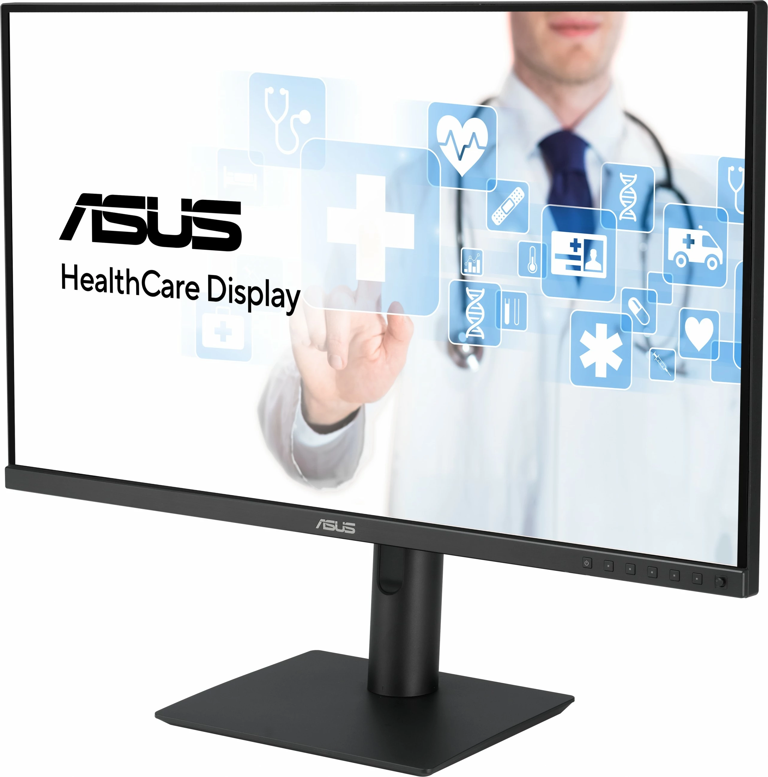 Medicinski monitor ASUS HA2441A, 23,8", Quad HD, črn