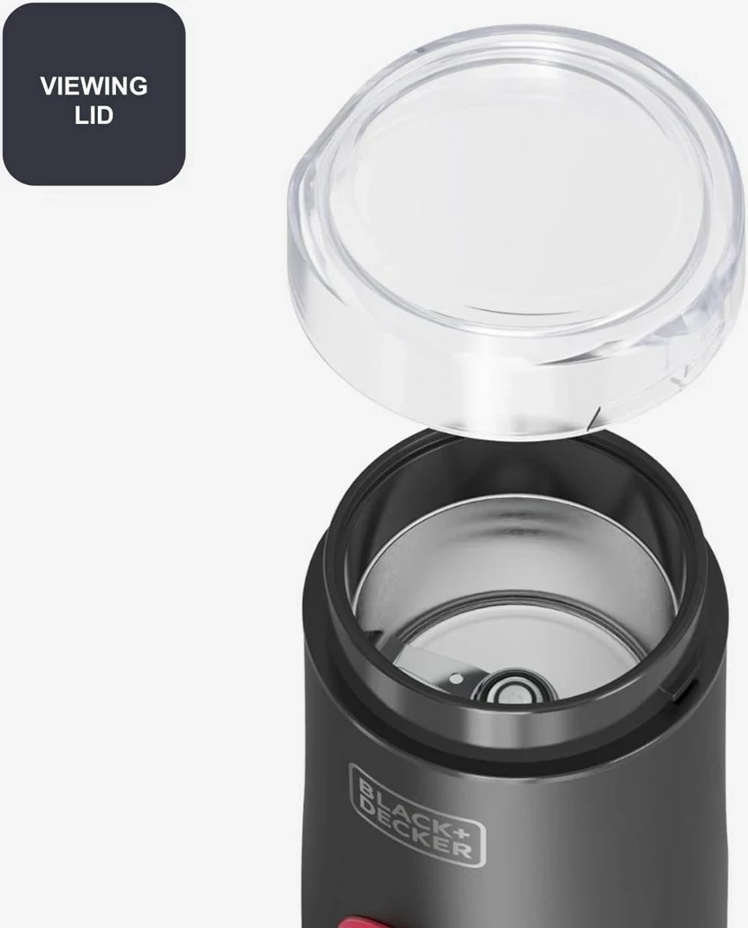 Mlinček za kavo BLACK+DECKER BXCG152E, črn