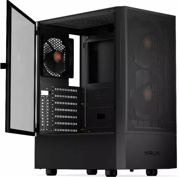 Kompjuterska ohišje KRUX NADIR, črno