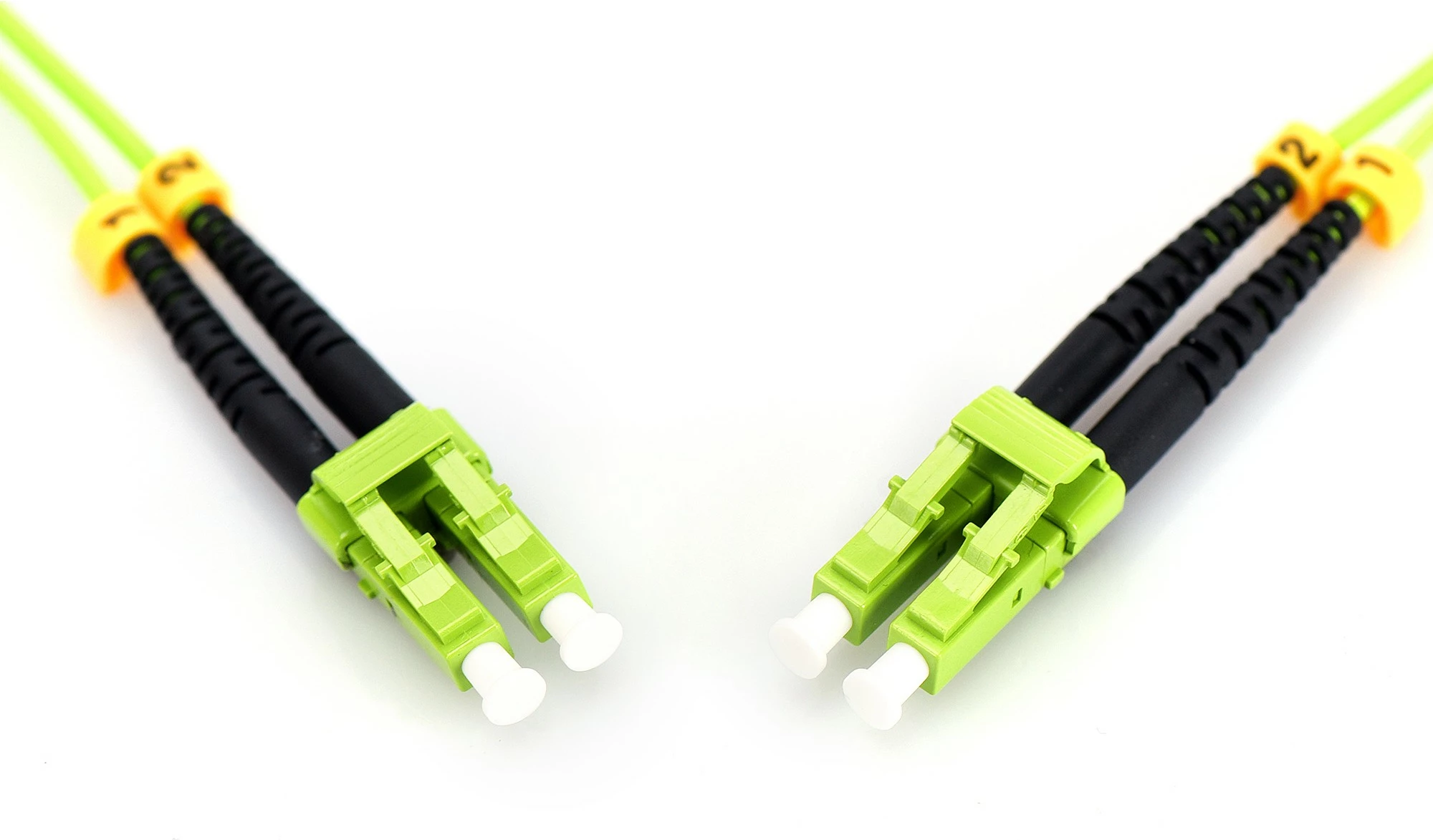 Optični kabel LC/LC OM5 1 m, zelen Digitus