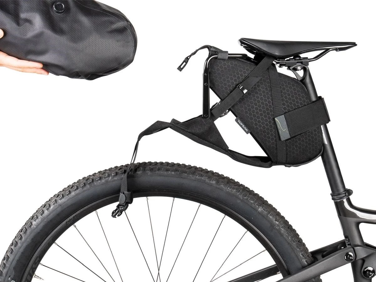 Torba za kolo BackLoader X, Topeak, 15 L, črna