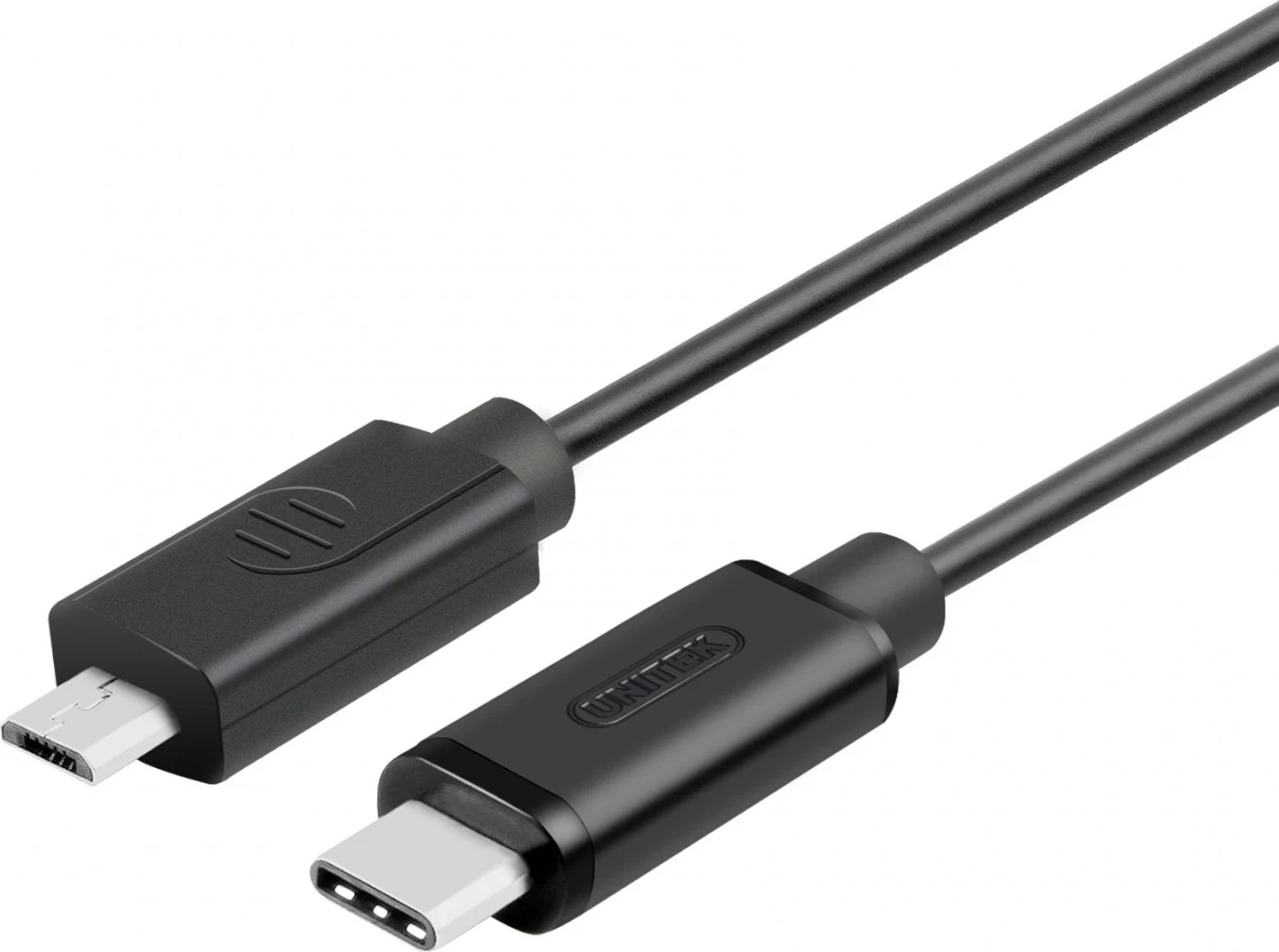 Polnilni kabel USB-C Unitek, 1 m, črn