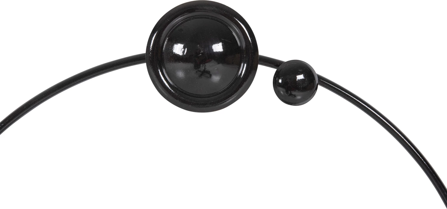 Stenska ura FH4204 kovinska v zlati barvi s črnimi kazalci 50x63 cm