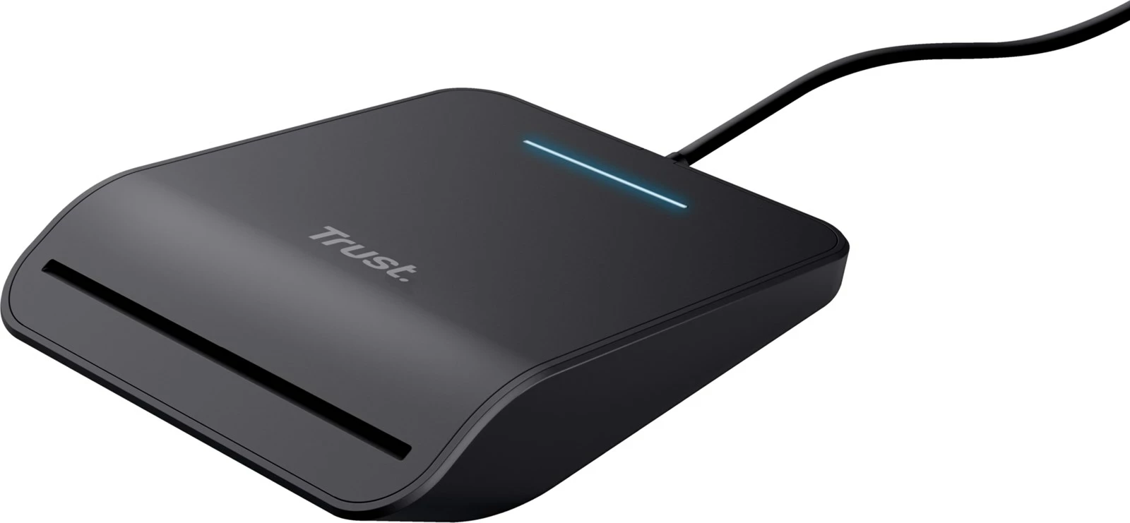 Čitalec pametnih kartic Trust Primo, USB, črn