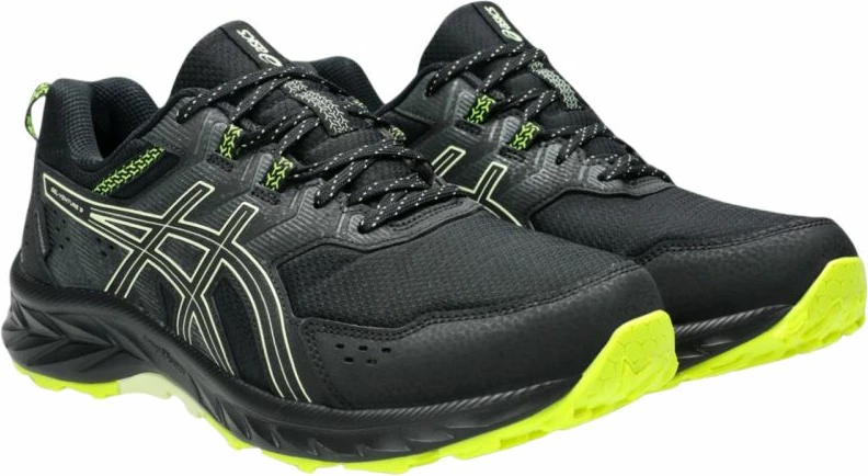 Tekstilne tekaške atletske copate, Asics Gek Venture 9, črne