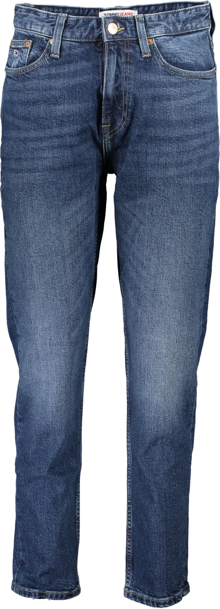 Jeans za ženske TOMMY HILFIGER IZZIE High Rise Slim Ankle, modri