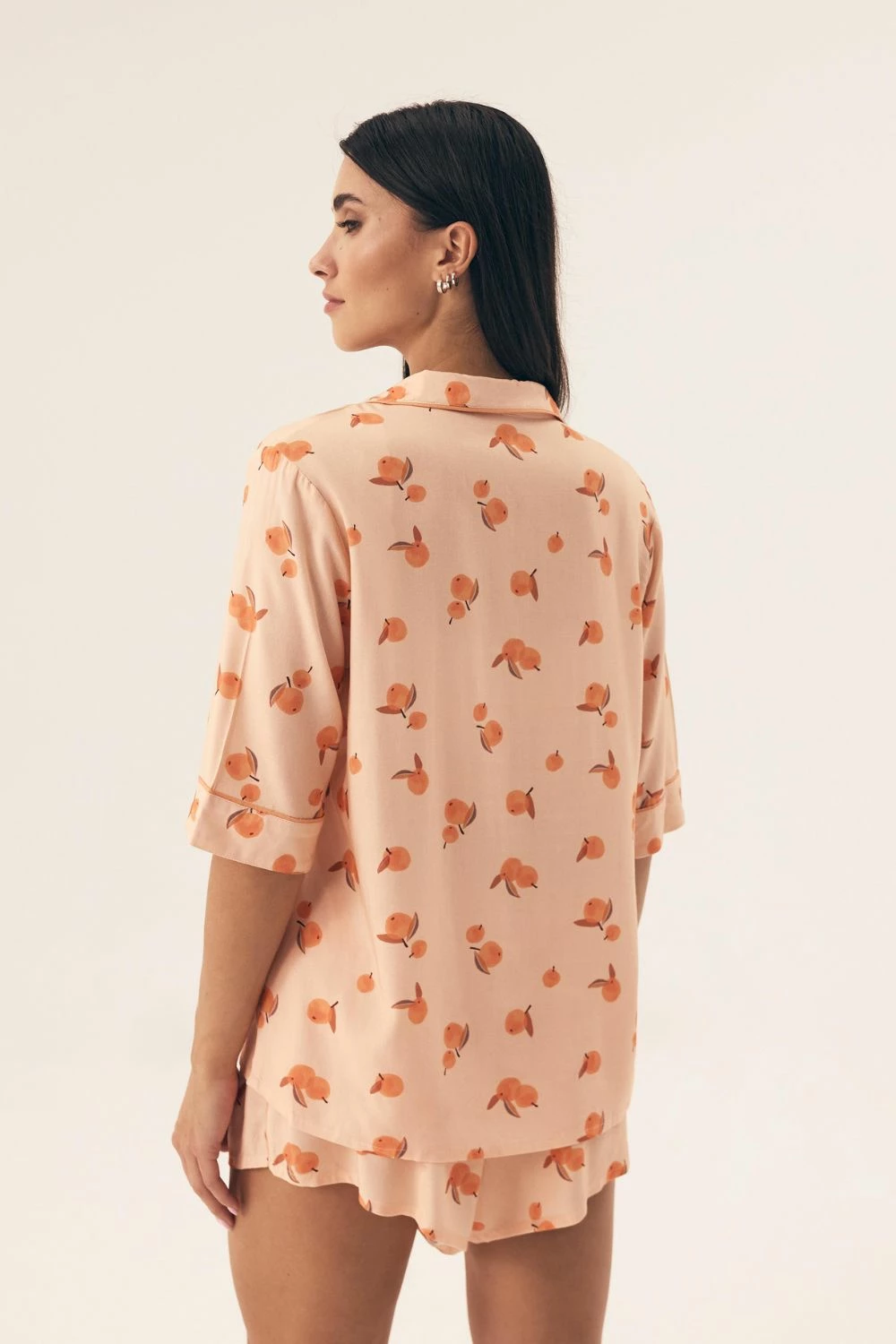 Pižama za ženske, Henderson 212008, oranžna