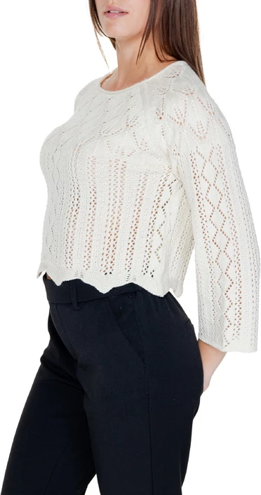 Pletenina Vero Moda, za ženske, bež