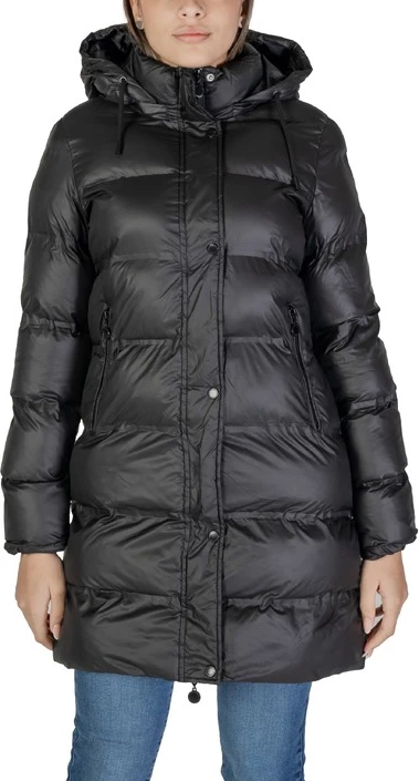 Plašč za ženske Sandro Ferrone, črn