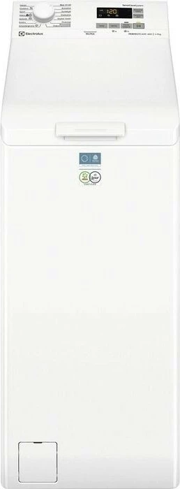 Pralni stroj z zgornjim polnjenjem Electrolux EW6T537P, 7 kg, bel