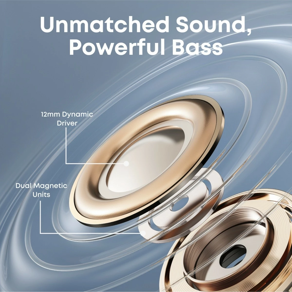 Slušalke Bluetooth z zaponko za uho Anker Soundcore AeroClip A3388G11, Bluetooth 5.4, 24 h baterija s polnilnim ohišjem, mikrofon, USB-C, črne