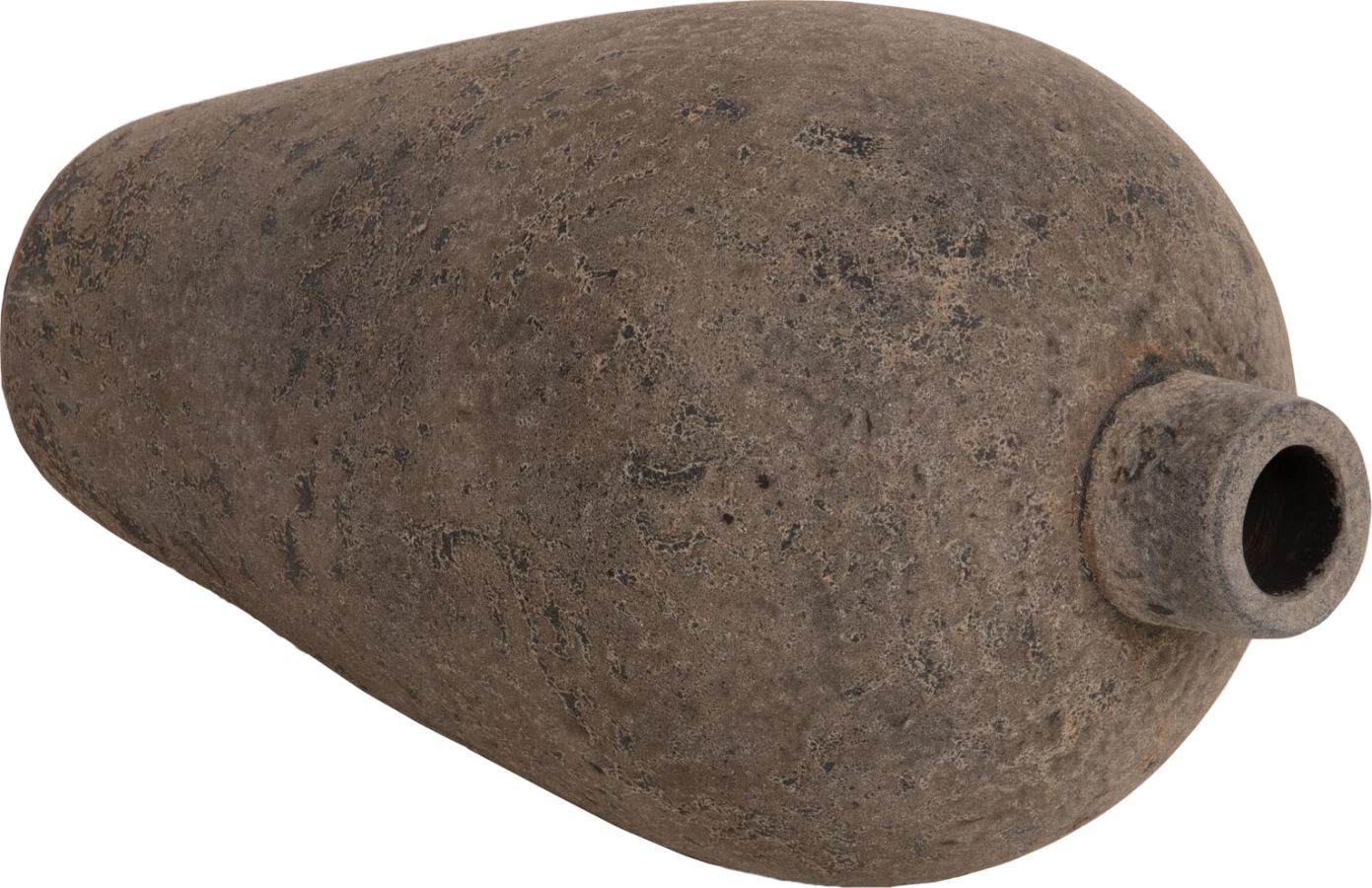 Dekorativna talna vaza ZATI FH7929 iz terakote v sivi barvi Φ32x60Hcm