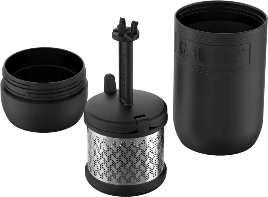 Infuzer za čaj Kambukka Tea Catcher International, črn