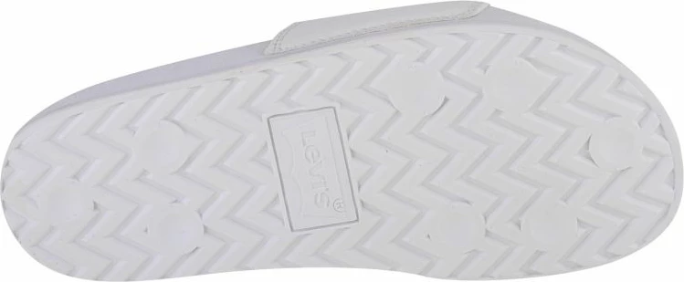 Natikači za ženske in moške za plažo in bazen Levi's June Babytab, beli