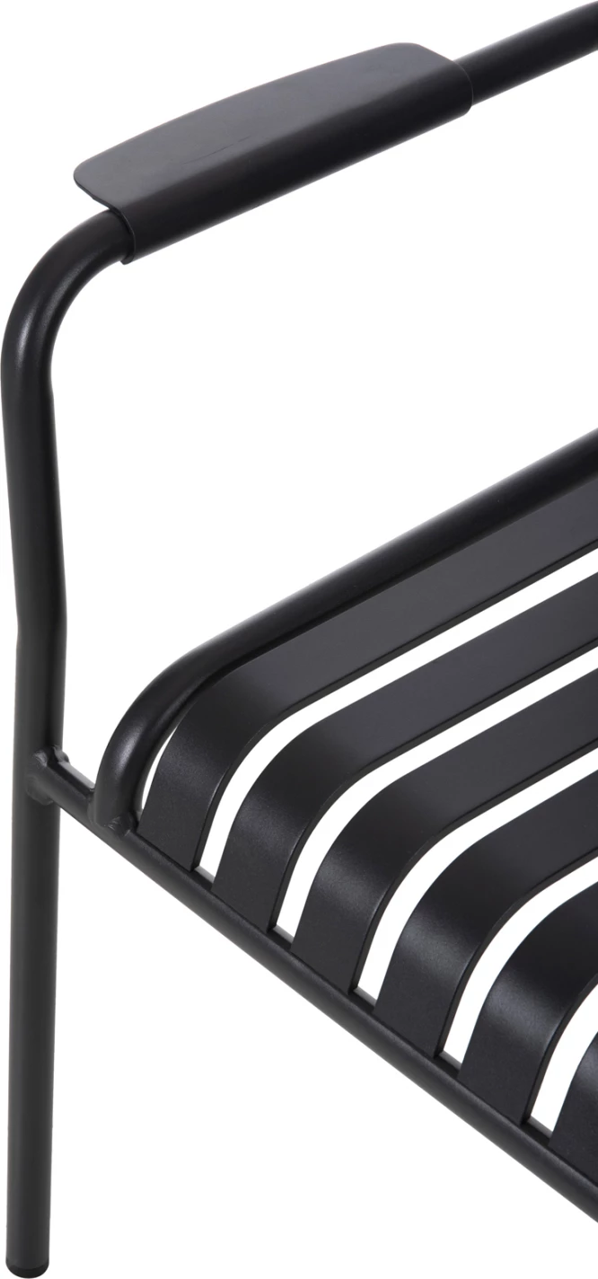 Aluminijasti naslanjač RACHEL FH6088.10 antracit 63x58x85Hcm