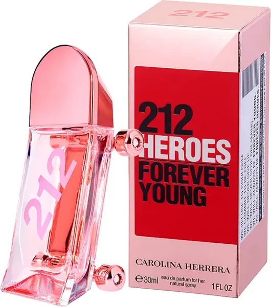 Eau de Parfum za ženske Carolina Herrera 212 Heroes For Her, 30 ml
