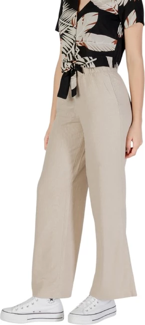 Hlače za ženske Only, bež